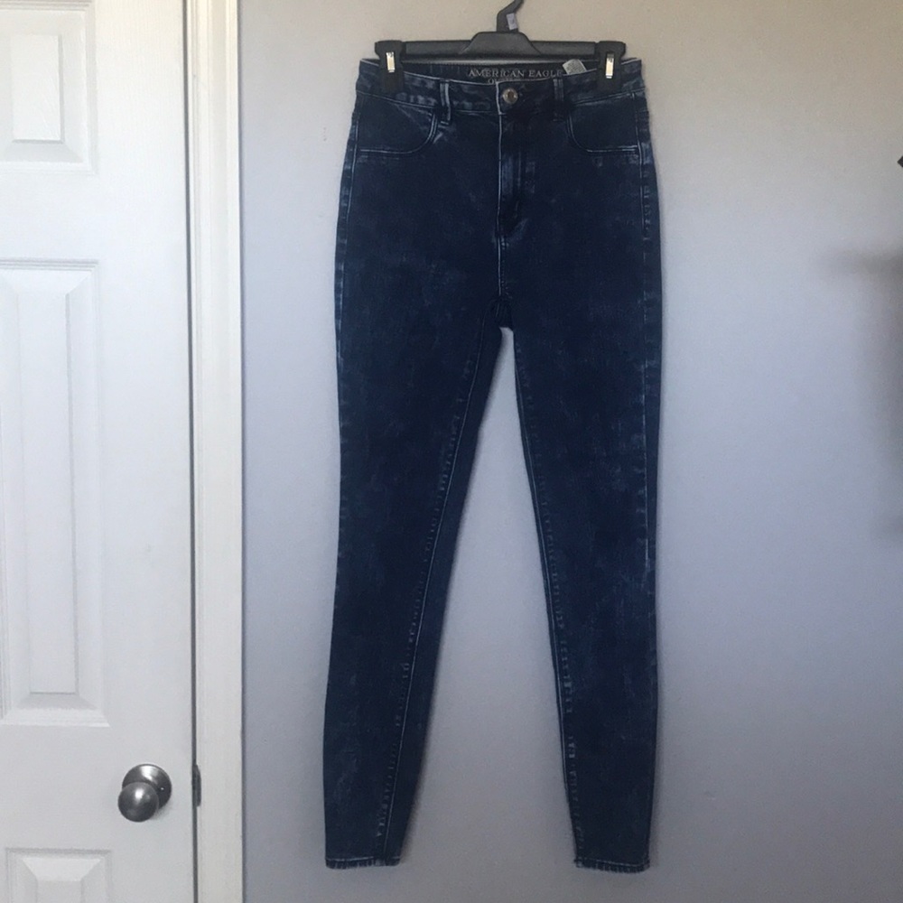 American eagle sky high jegging size 4